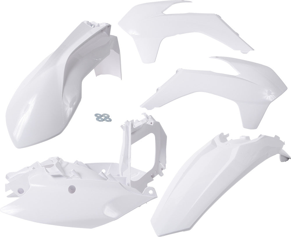 ACERBIS PLASTIC KIT WHITE 2314310002-atv motorcycle utv parts accessories gear helmets jackets gloves pantsAll Terrain Depot