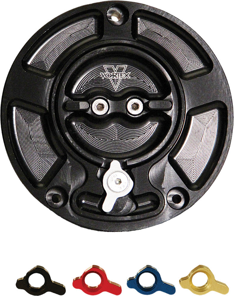 VORTEX V-3 GAS CAP BLACK HON GC210K-atv motorcycle utv parts accessories gear helmets jackets gloves pantsAll Terrain Depot