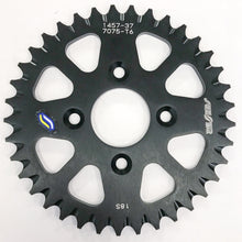 Load image into Gallery viewer, SUNSTAR REAR SPROCKET ALUMINUM BLACK 37T 5-145737BK