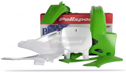 POLISPORT PLASTIC BODY KIT GREEN 90279