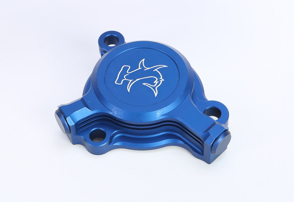 HAMMERHEAD OIL FILTER COVER YZ250F 03-13 BLUE 60-0222-00-20