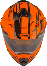 Load image into Gallery viewer, GMAX AT-21S ADVENTURE EPIC SNOW HELMET MATTE NEON ORNG/BLK LG G2211146