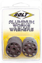 Load image into Gallery viewer, BOLT ALUMINUM WORKS WASHERS 6X25MM 10/PK 2009-AWW.25