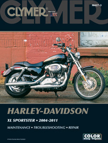 CLYMER REPAIR MANUAL HARLEY SPORTSTER CM427-4-atv motorcycle utv parts accessories gear helmets jackets gloves pantsAll Terrain Depot