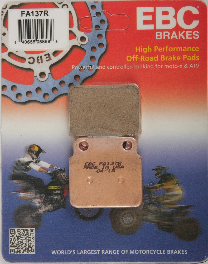 EBC BRAKE PADS FA137R-atv motorcycle utv parts accessories gear helmets jackets gloves pantsAll Terrain Depot