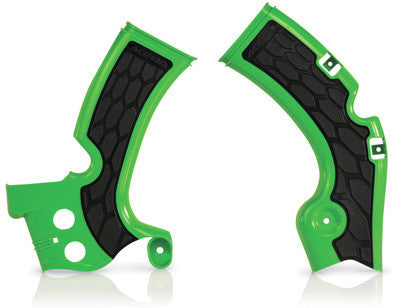 ACERBIS X-GRIP FRAME GUARD GREEN/BLACK 2374271089-atv motorcycle utv parts accessories gear helmets jackets gloves pantsAll Terrain Depot