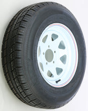 Load image into Gallery viewer, AWC TRAILER TIRE AND WHEEL ASSEMBLY WHITE TA2046012-71R205C-A