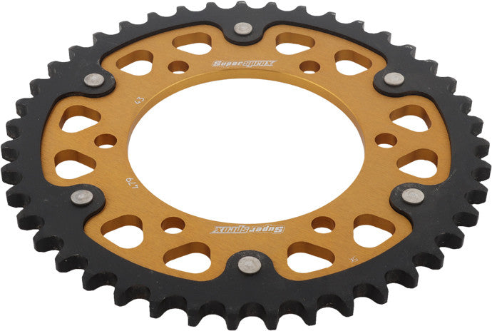 SUPERSPROX STEALTH SPROCKET 43T GOLD RST-479-43-GLD