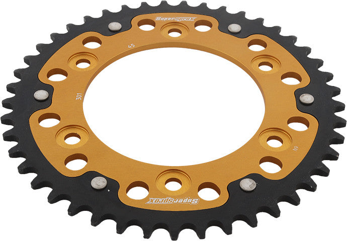 SUPERSPROX STEALTH SPROCKET 45T GOLD RST-301-45-GLD