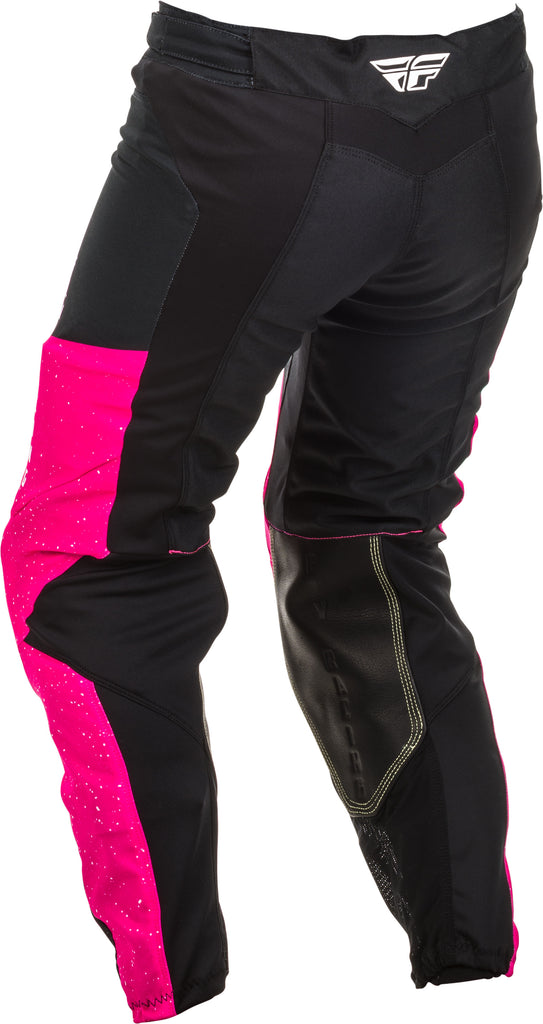 FLY RACING WOMEN'S LITE PANTS NEON PINK/BLACK SZ 09/10 373-63608