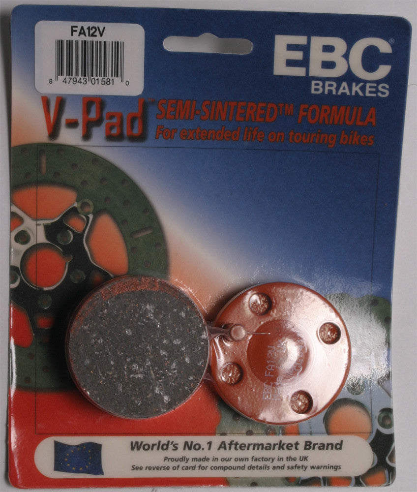 EBC BRAKE PADS V-SERIES FA12V-atv motorcycle utv parts accessories gear helmets jackets gloves pantsAll Terrain Depot