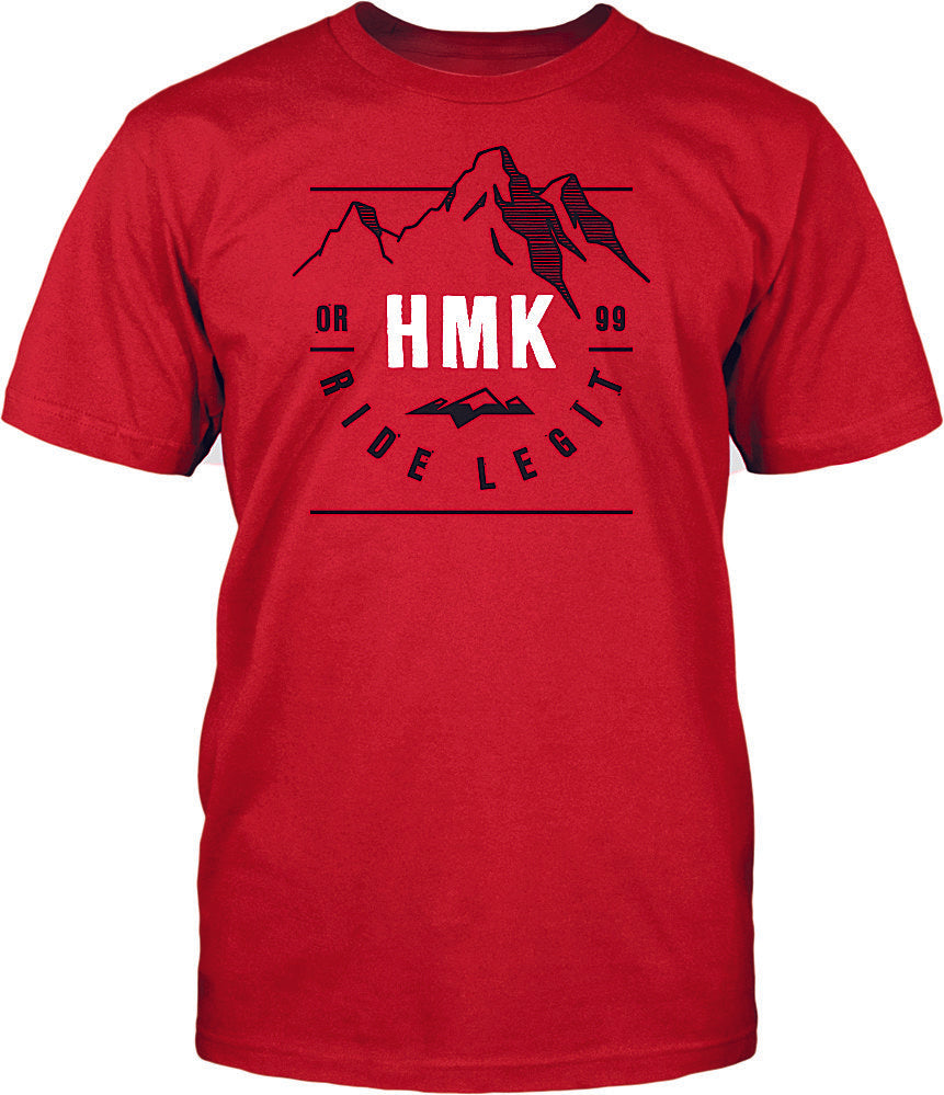 HMK LEGIT TEE RED S HM2SSTLEGRS-atv motorcycle utv parts accessories gear helmets jackets gloves pantsAll Terrain Depot