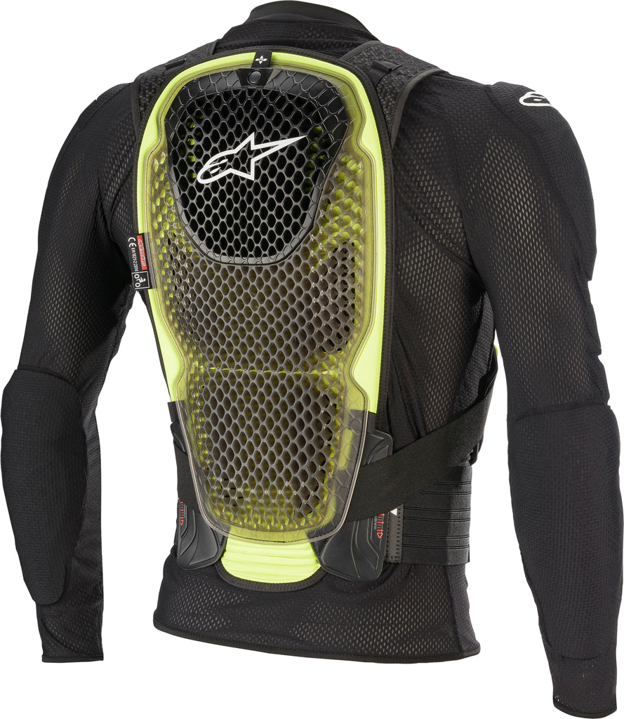 ALPINESTARS BIONIC YOUTH PROTECTION L/S JACKET BLK/FLUO YLW YOUTH LG 6545620-155-LXL