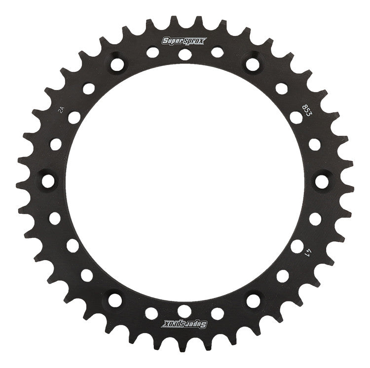 SUPERSPROX REAR STEEL SPROCKET 41T BLACK RFE-853-41-BLK