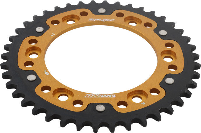 SUPERSPROX STEALTH SPROCKET 42T GOLD RST-899-42-GLD