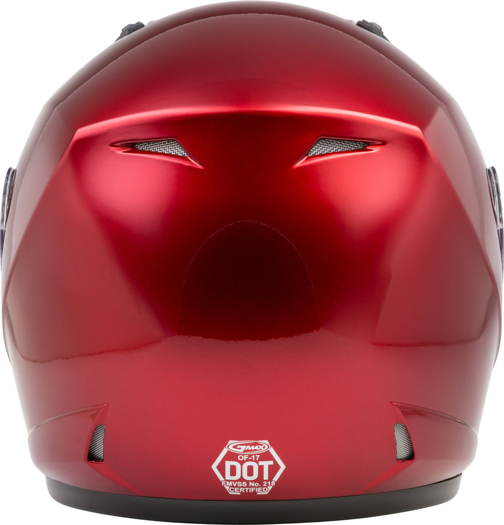 GMAX OF-17 OPEN-FACE HELMET CANDY RED MD G317095N