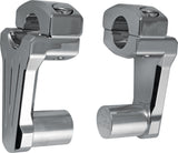 ROX PIVOTING HANDLEBAR RISER CHROME 2