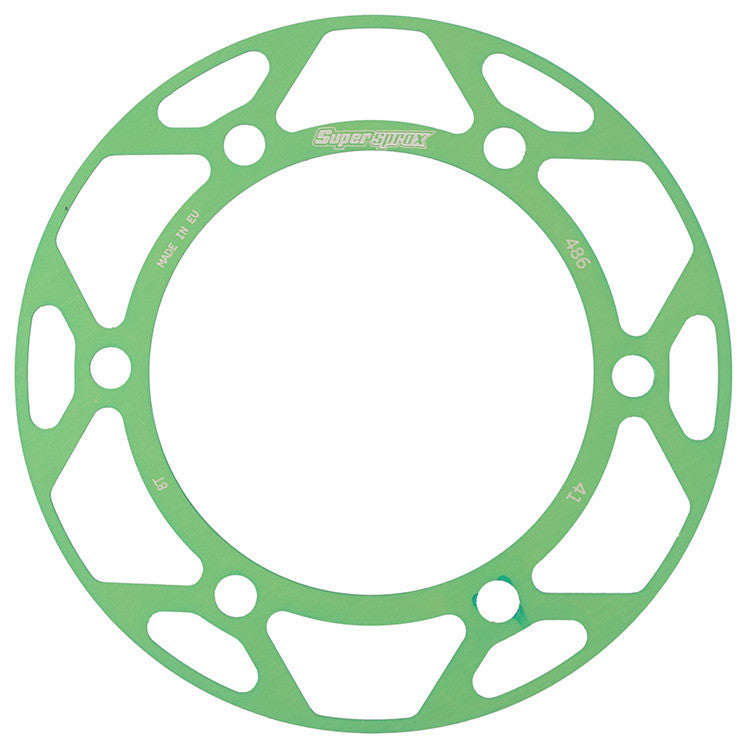 SUPERSPROX EDGE SPROCKET DISK GREEN RACD-486-41-GRN