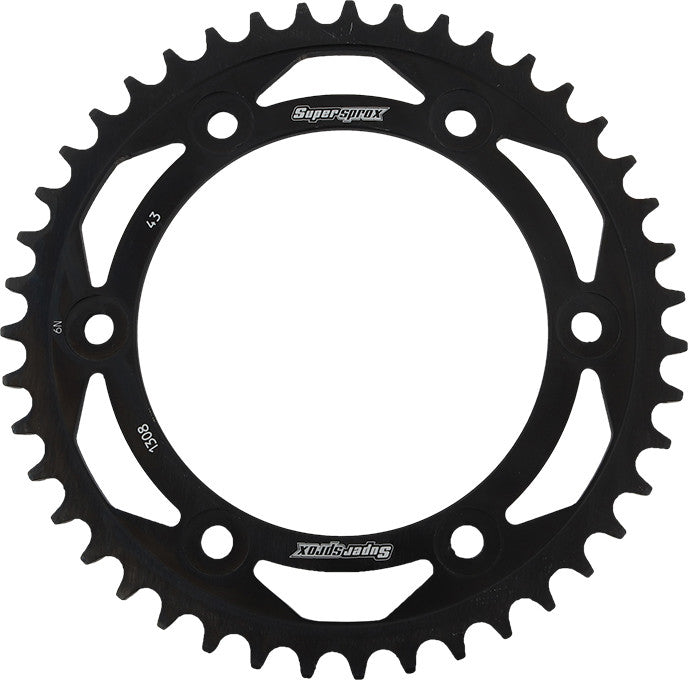 SUPERSPROX STEEL SPROCKET 43T BLACK RFE-1308-43-BLK