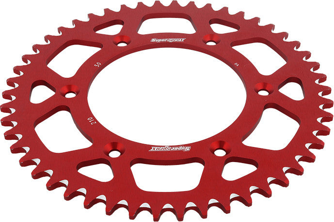 SUPERSPROX ALUMINUM SPROCKET 50T RED RAL-210-50-RED