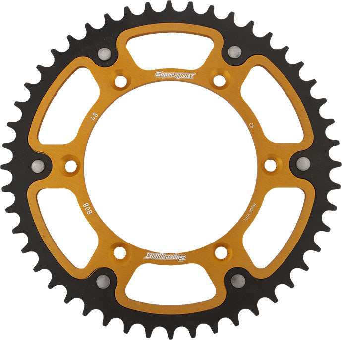 SUPERSPROX STEALTH SPROCKET 48T GOLD RST-808-48-GLD