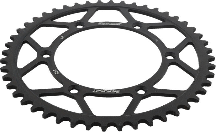 SUPERSPROX STEEL SPROCKET 48T BLACK RFE-808-48-BLK