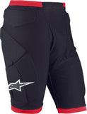 ALPINESTARS COMP PRO SHORTS BLACK/RED LG 650777-13-L