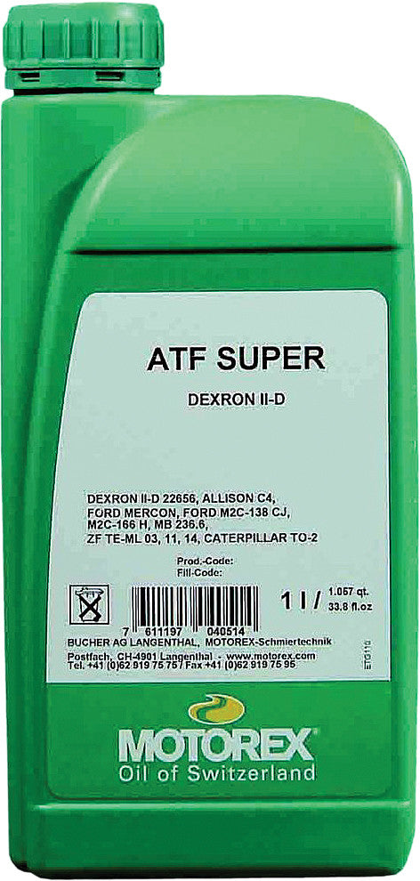 MOTOREX ATF SUPER (1 LITER) 102250