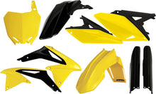 Load image into Gallery viewer, ACERBIS FULL PLASTIC KIT YELLOW 2198034584-atv motorcycle utv parts accessories gear helmets jackets gloves pantsAll Terrain Depot