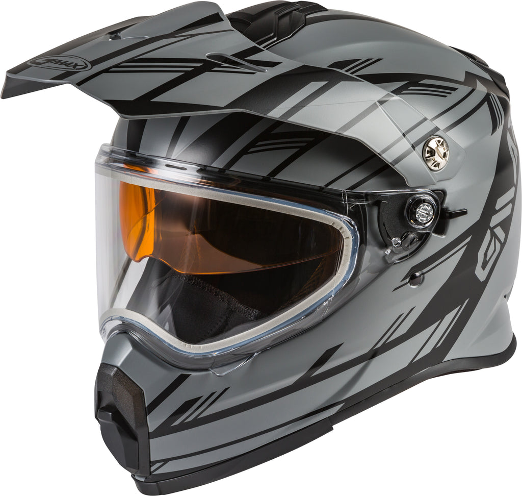 GMAX AT-21S ADVENTURE EPIC SNOW HELMET MATTE GREY/BLACK XS G2211503