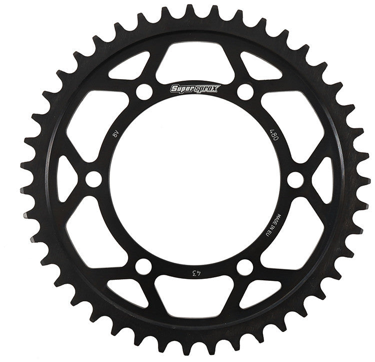 SUPERSPROX EDGE SPROCKET 43T BLACK RFA-480-43-BLK