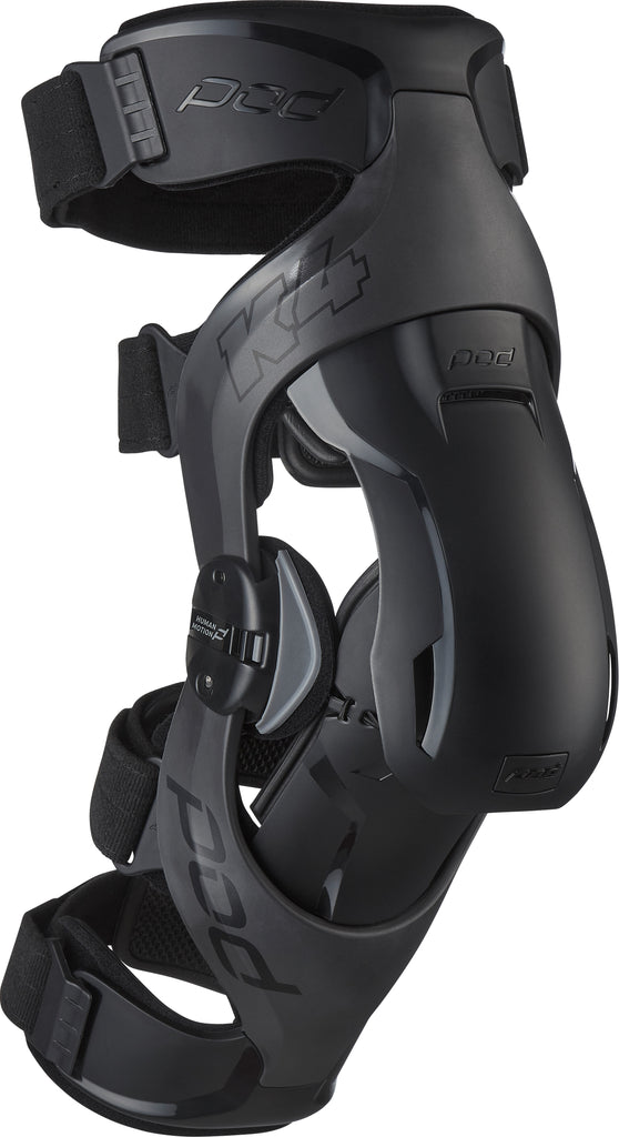 POD K4 V2.0 KNEE BRACE (LT) GRAPHITE/BLACK XS/SM K4018-459-XS/SM