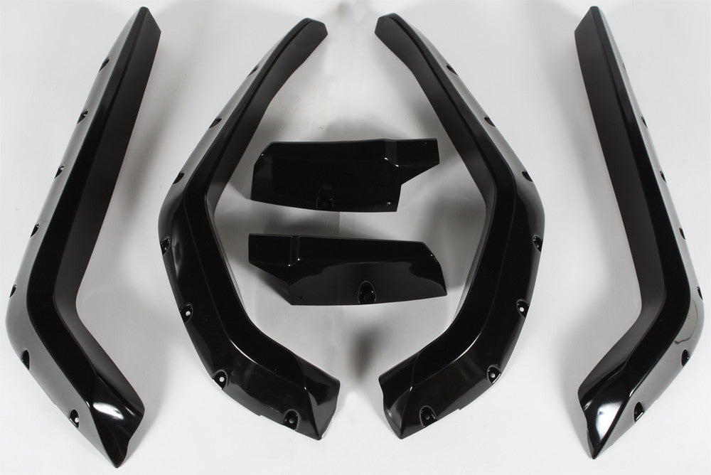 MAIER FENDER EXTENSIONS RZR BLACK SET OF 4. 3"EXTENSION 495250