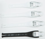 FLY RACING SECTOR BOOT STRAP KIT WHITE SZ 7-10 STRAP KIT WHT 7-9