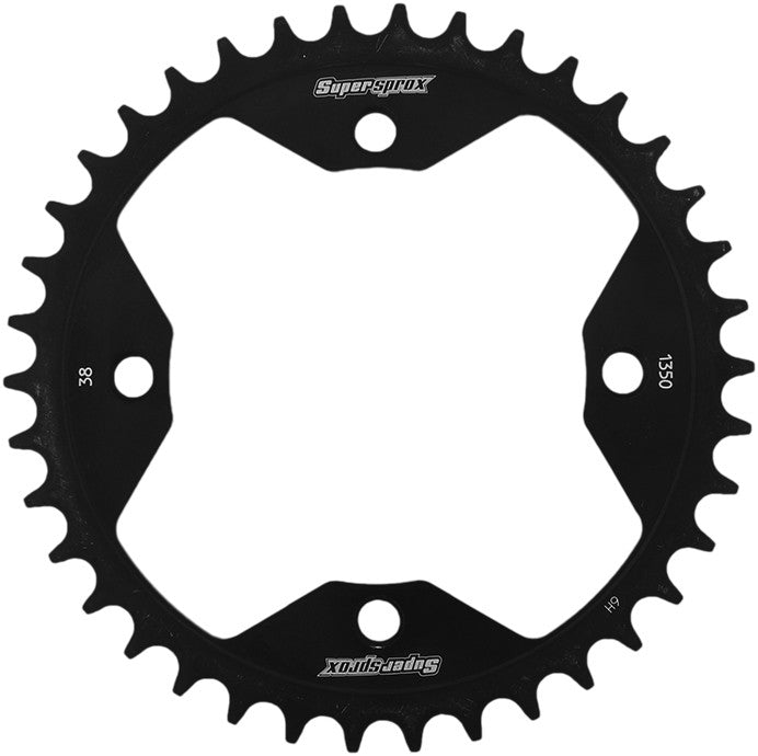 SUPERSPROX REAR STEEL SPROCKET 38T BLACK RFE-1350-38-BLK