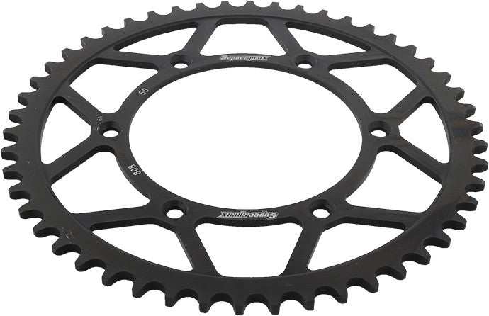 SUPERSPROX STEEL SPROCKET 50T BLACK RFE-808-50-BLK