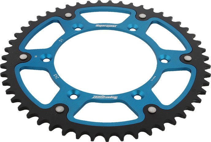 SUPERSPROX STEALTH SPROCKET 51T BLUE RST-245-51-BLU