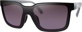 BOBSTER BOOST SUNGLASSES MATTE BLACK W/GREY/PURPLE/SLVR MIR BBST001H