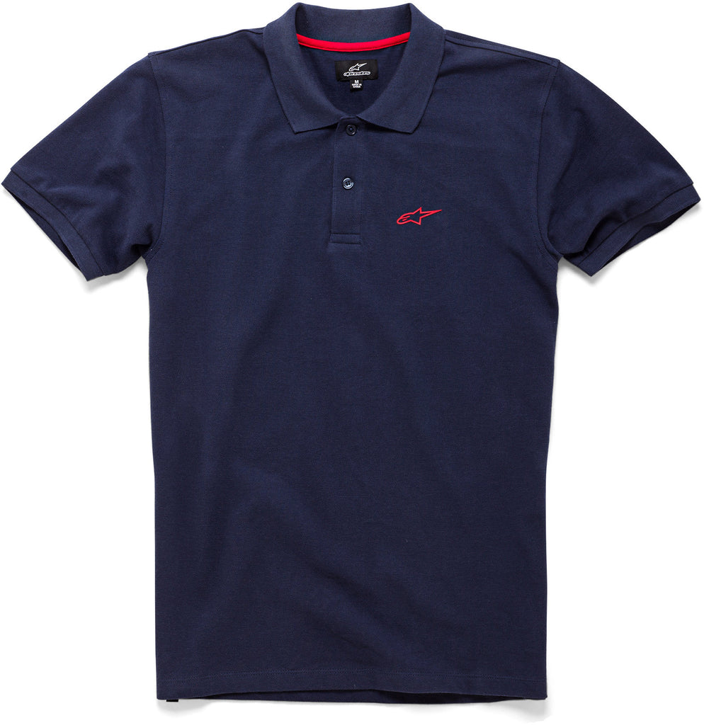 ALPINESTARS EFFORTLESS POLO SHIRT NAVY SM 1036-42008-70-S