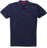 ALPINESTARS EFFORTLESS POLO SHIRT NAVY SM 1036-42008-70-S