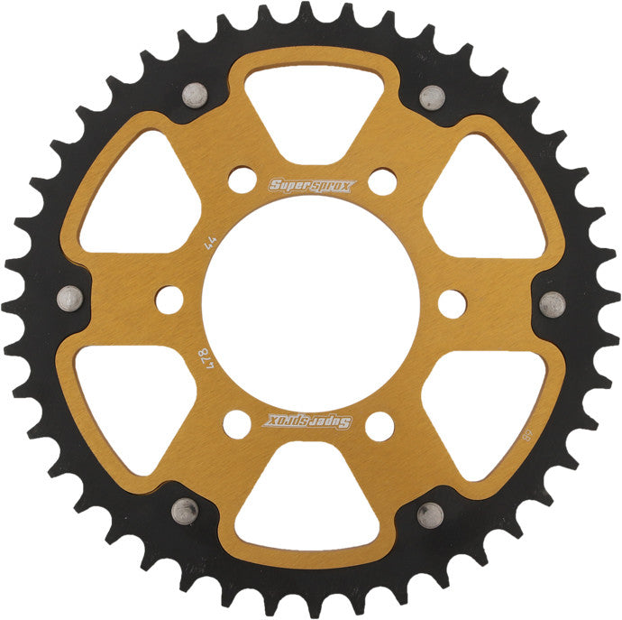 SUPERSPROX STEALTH SPROCKET 44T GOLD RST-478-44-GLD