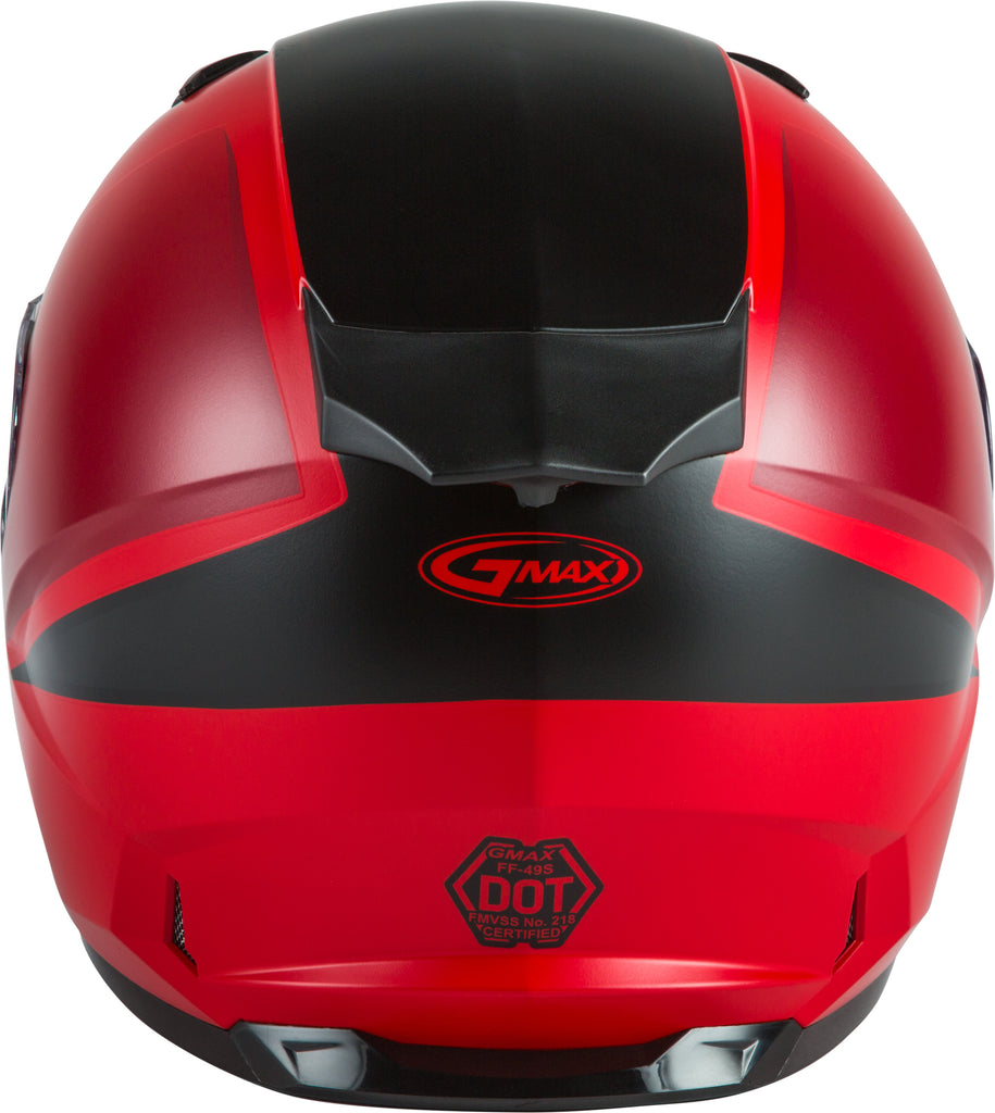 GMAX FF-49S FULL-FACE HAIL SNOW HELMET MATTE RED/BLACK XL G2495037