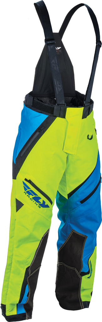 FLY RACING SNX PRO SNOW BIKE PANTS HI-VIS/BLUE 2X 470-20812X