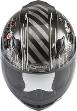 Load image into Gallery viewer, GMAX YOUTH GM-49Y BEASTS FULL-FACE HELMET DARK SILVER/BLACK YM G1498541