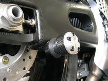 Load image into Gallery viewer, SHOGUN SWINGARM SPOOLS CARBON 710-0309