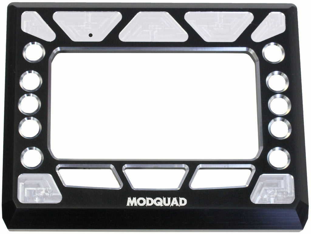 MODQUAD DIGITAL DASH GAUGE BEZEL RZR XP 1000 TURBO RZR-BEZ-D-BLK