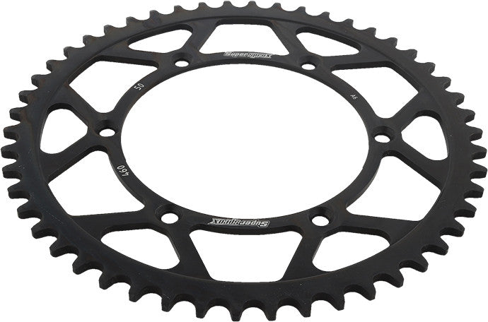 SUPERSPROX STEEL SPROCKET 50T BLACK RFE-460-50-BLK