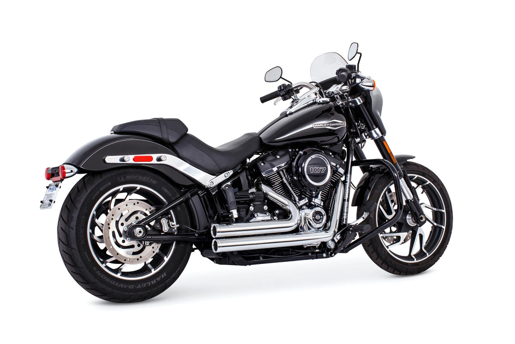 FREEDOM INDEPENDENCE SHORTY CHROME W/CHROME TIP M8 SOFTAIL HD00732