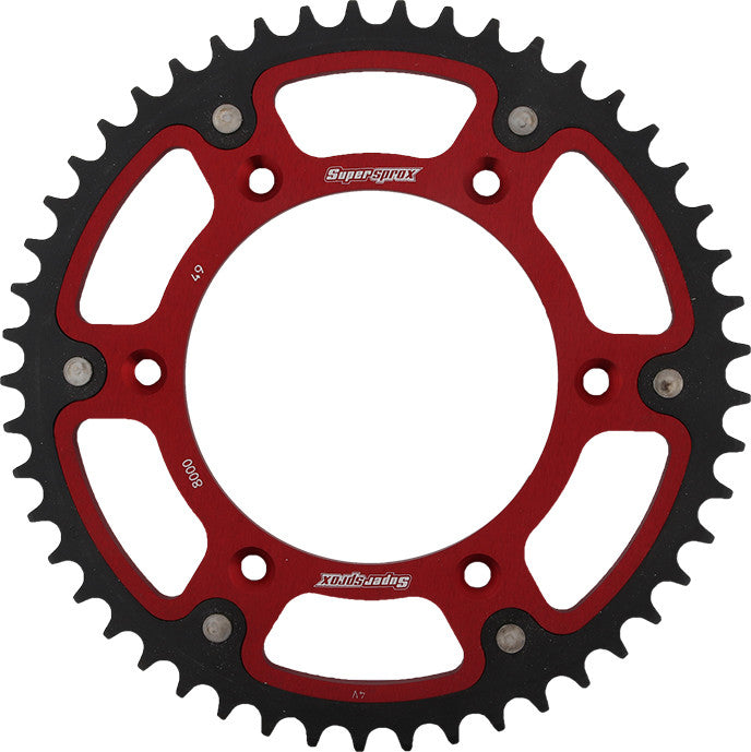 SUPERSPROX STEALTH SPROCKET 49T RED RST-8000-49-RED