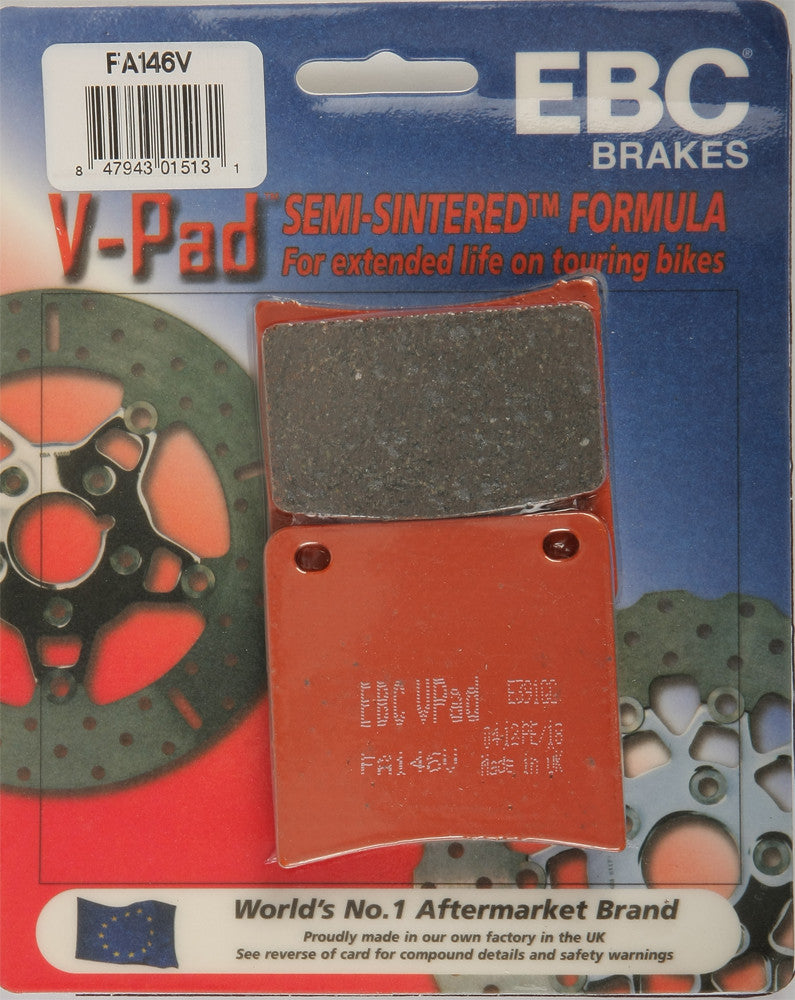 EBC BRAKE PADS V-SERIES FA146V-atv motorcycle utv parts accessories gear helmets jackets gloves pantsAll Terrain Depot